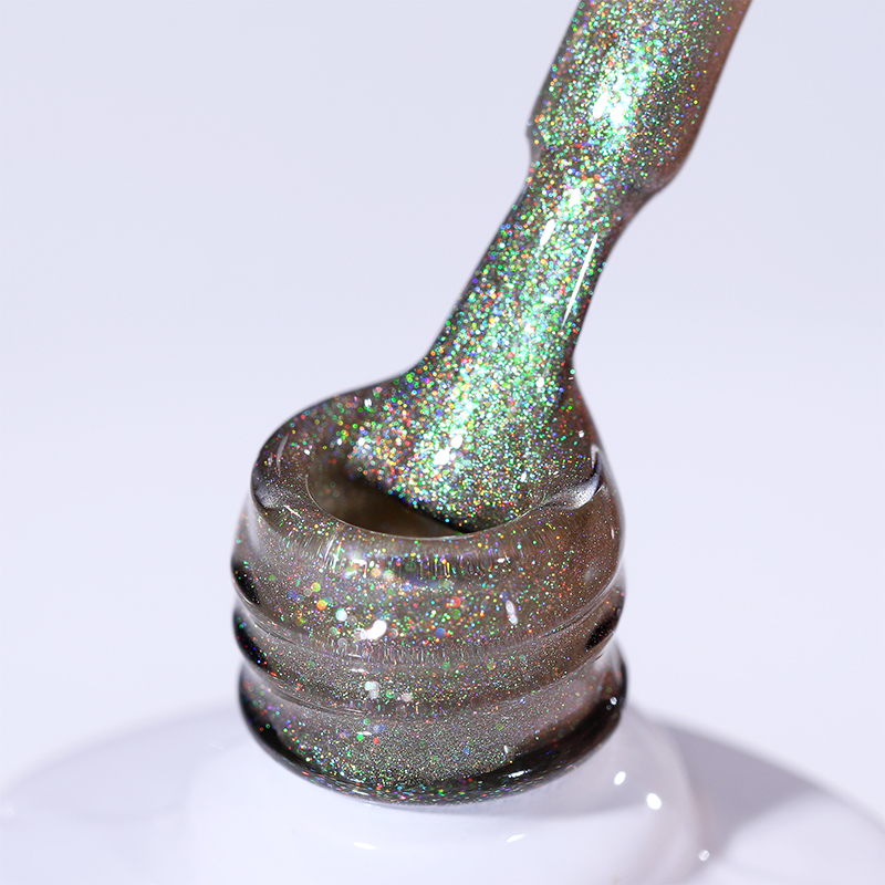 BORN PRETTY Rainbow Aurora Cat Magnetic UV/LED gél lakk 10 ml - RA02