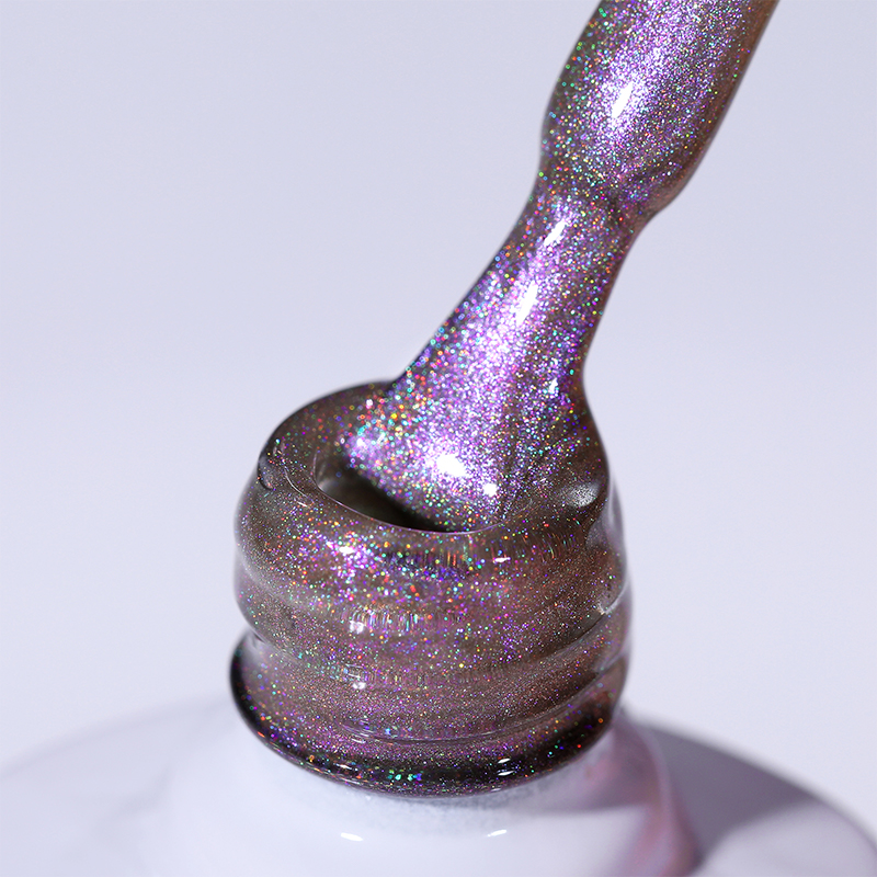 BORN PRETTY Rainbow Aurora Cat Magnetic UV/LED gél lakk 10 ml - RA04