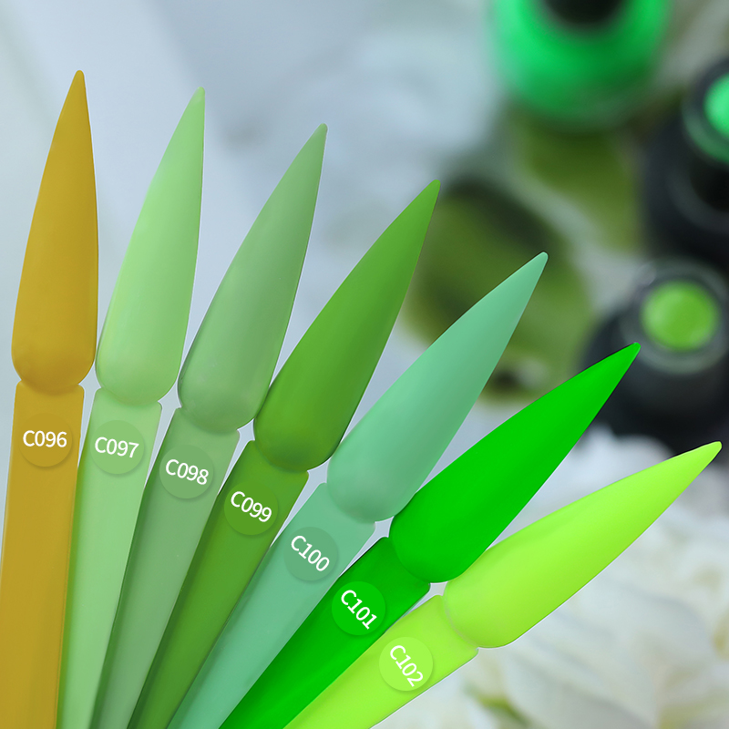 Born Pretty Pro UV/LED HEMA FREE gél lakk 15 ml - C102 - Neon Green-Yellow