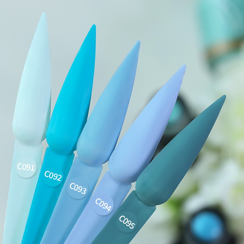 Born Pretty Pro UV/LED HEMA FREE gél lakk 15 ml - C094 - Baby Blue Eyes