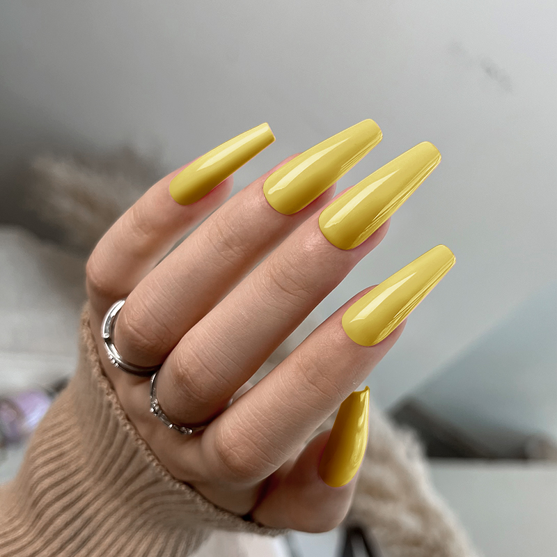 Born Pretty Pro UV/LED HEMA FREE gél lakk 15 ml - C096 - Arylide Yellow