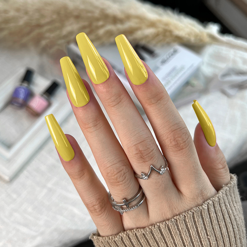 Born Pretty Pro UV/LED HEMA FREE gél lakk 15 ml - C096 - Arylide Yellow