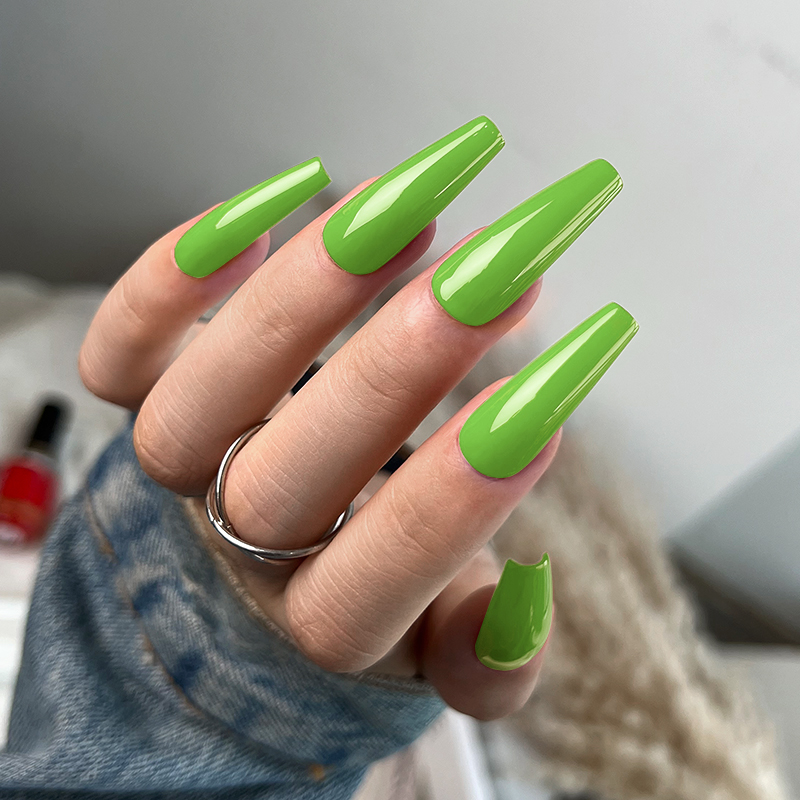 Born Pretty Pro UV/LED HEMA FREE gél lakk 15 ml - C099 - Corn Green