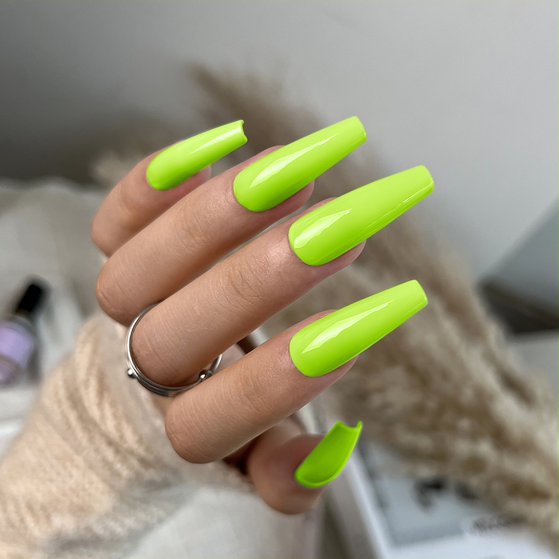 Born Pretty Pro UV/LED HEMA FREE gél lakk 15 ml - C102 - Neon Green-Yellow