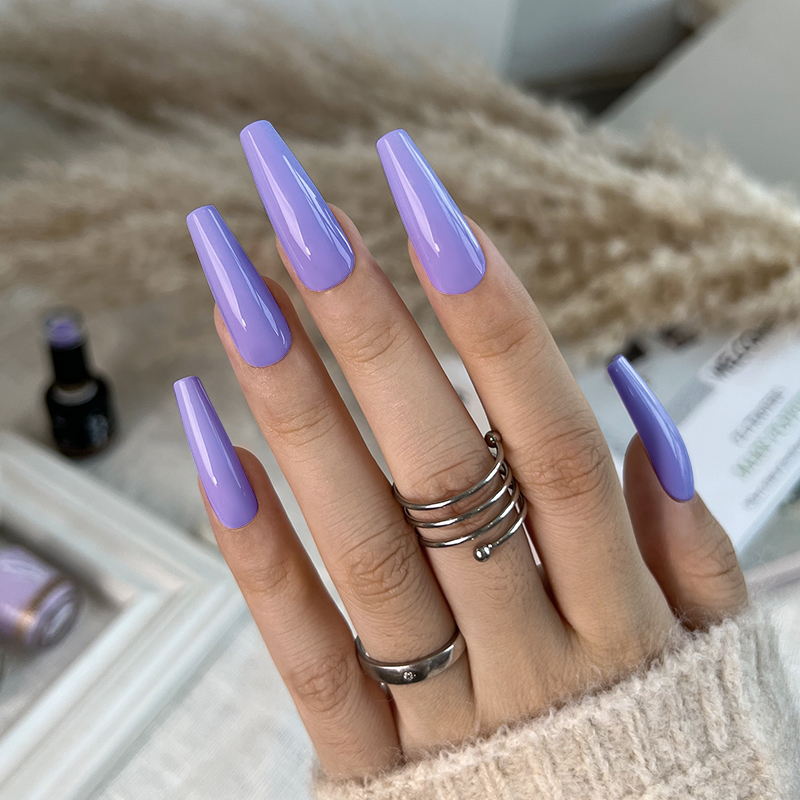 Born Pretty Pro UV/LED HEMA FREE gél lakk 15 ml - C107 - Medium Purple