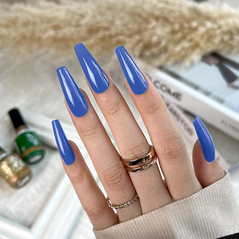 Born Pretty Pro UV/LED HEMA FREE gél lakk 15 ml - C112 - Bayern Blue