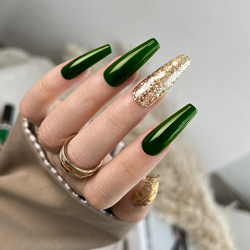 Born Pretty Pro UV/LED HEMA FREE gél lakk 15 ml - C117 - Sacramento Green