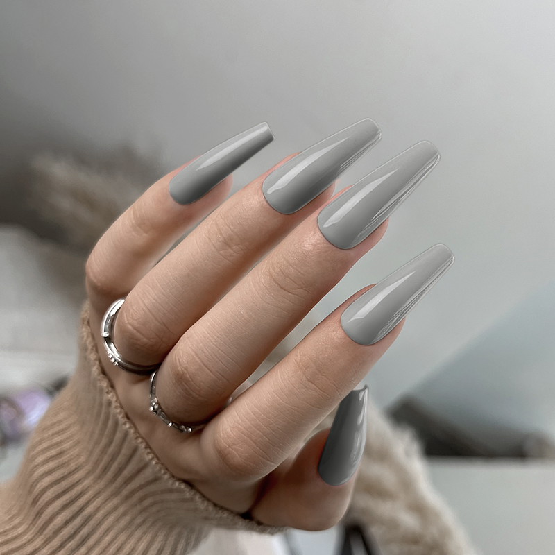 Born Pretty Pro UV/LED HEMA FREE gél lakk 15 ml - C124 - Battleship Gray