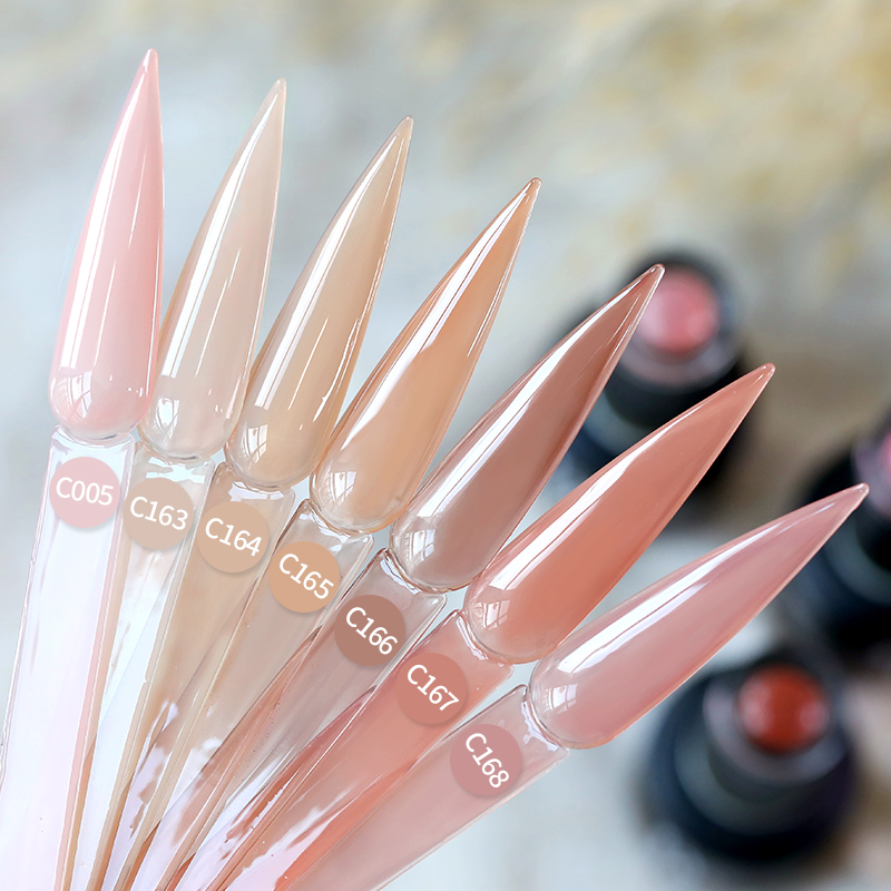 Born Pretty Pro UV/LED HEMA FREE gél lakk 15 ml - C164 - Jelly Almond