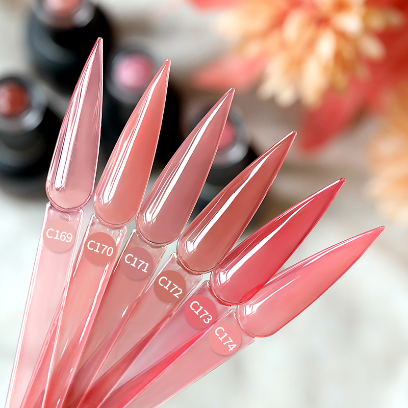 Born Pretty Pro UV/LED HEMA FREE gél lakk 15 ml - C170 - Jelly Blush