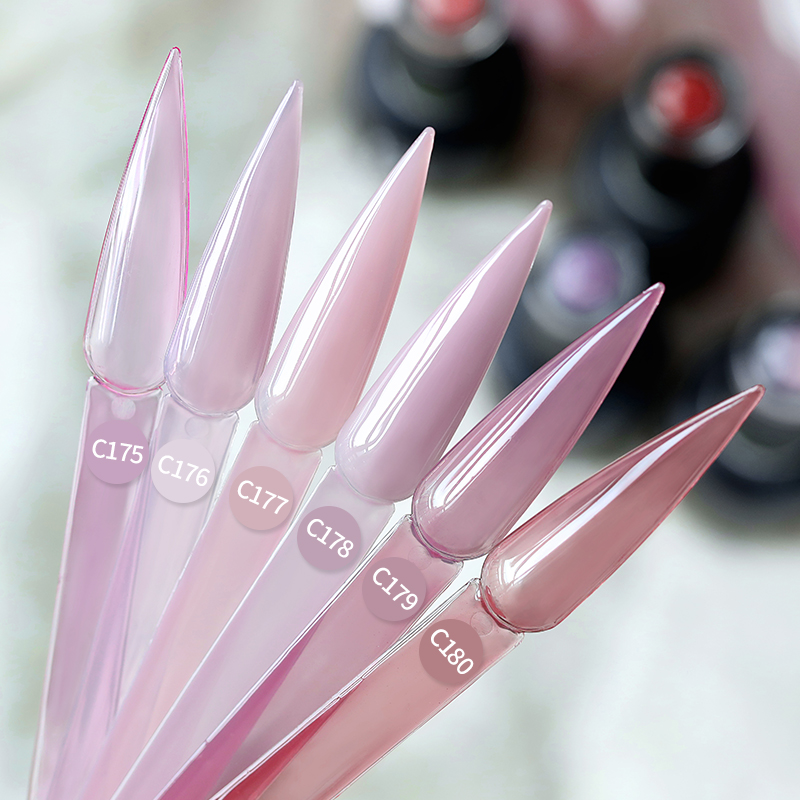 Born Pretty Pro UV/LED HEMA FREE gél lakk 15 ml - C177 - Meringue Rosette