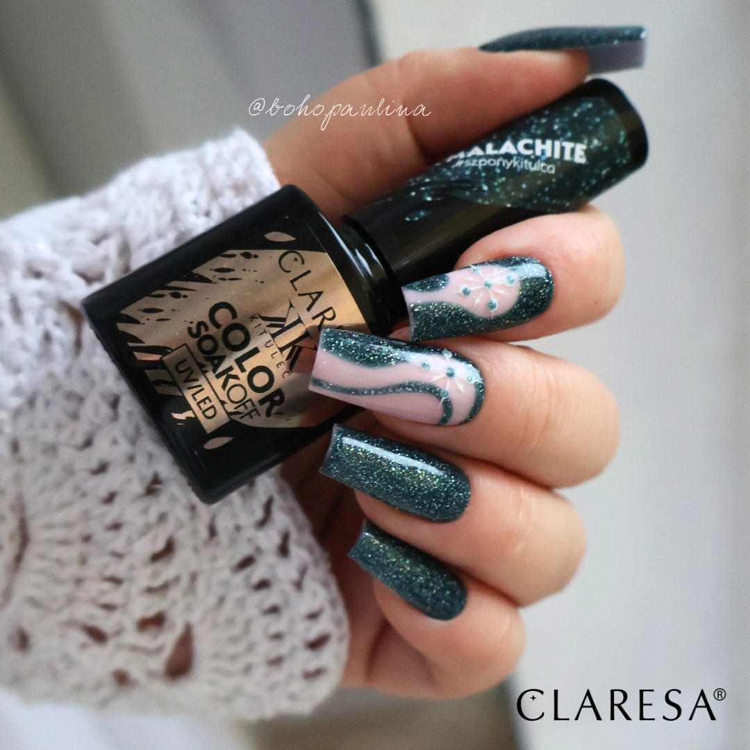 CLARESA UV/LED gél lakk 5g - Kitulec Series - Malachite