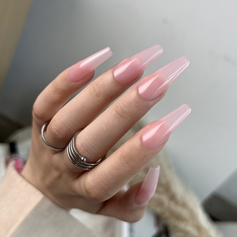 Born Pretty Pro UV/LED HEMA FREE gél lakk 15 ml - C004 - Jelly Pink