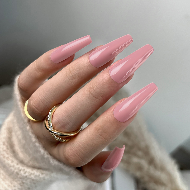 Born Pretty Pro UV/LED HEMA FREE gél lakk 15 ml - C014 - Crayola Peach