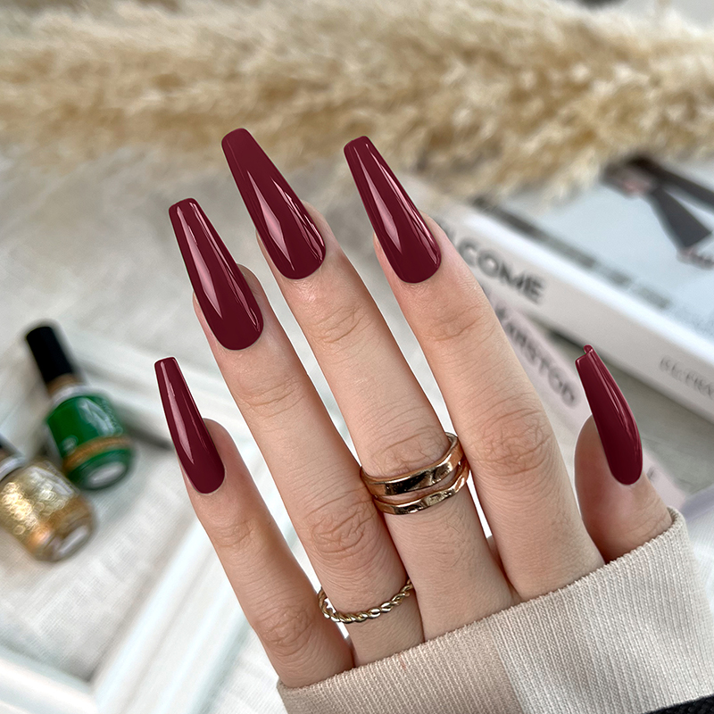 Born Pretty Pro UV/LED HEMA FREE gél lakk 15 ml - C032 - Bordeaux Red