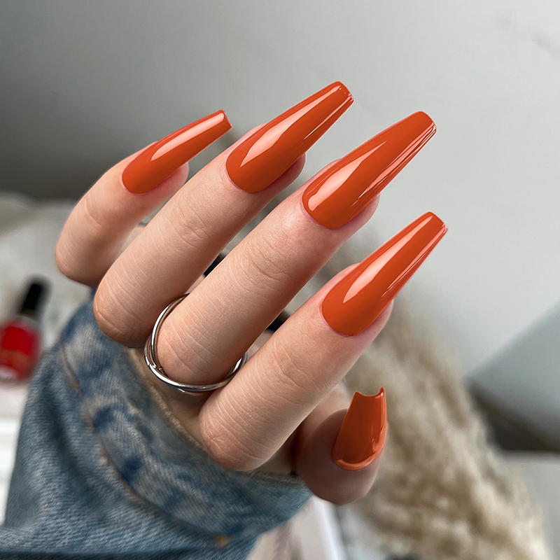 Born Pretty Pro UV/LED HEMA FREE gél lakk 15 ml - C036 - Maple Orange