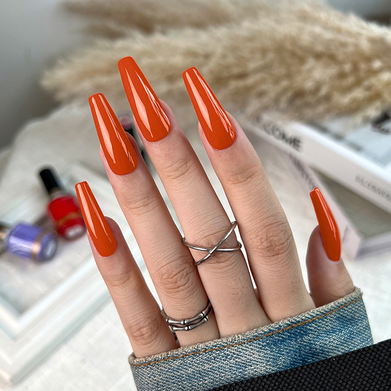Born Pretty Pro UV/LED HEMA FREE gél lakk 15 ml - C036 - Maple Orange