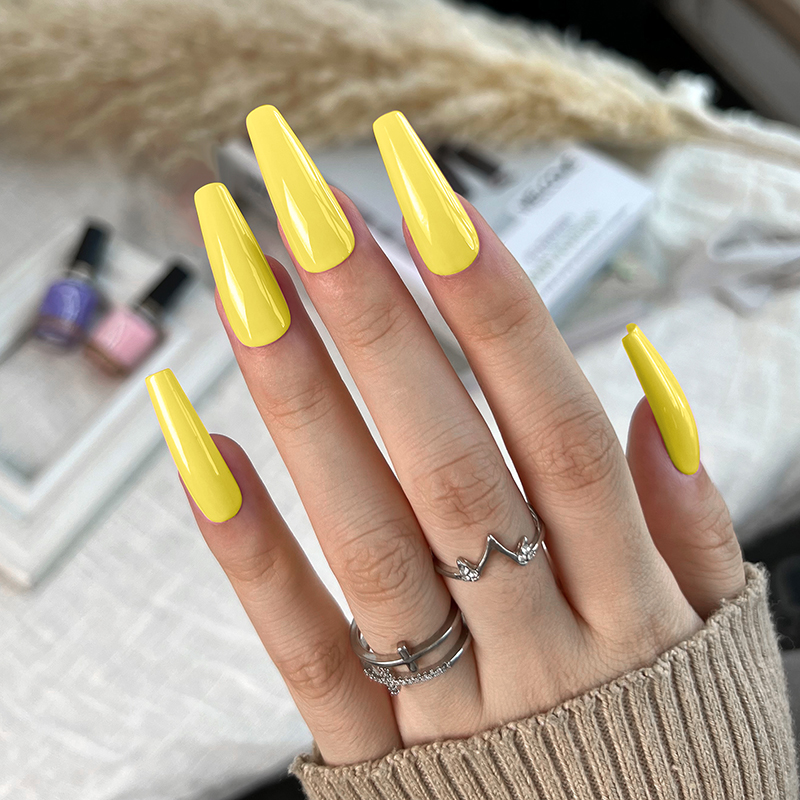 Born Pretty Pro UV/LED HEMA FREE gél lakk 15 ml - C037 - Canary Yellow