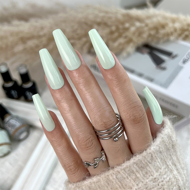 Born Pretty Pro UV/LED HEMA FREE gél lakk 15 ml - C039 - Mint Macaron