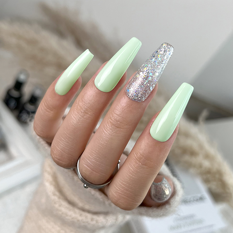 Born Pretty Pro UV/LED HEMA FREE gél lakk 15 ml - C040 - Frisco Green