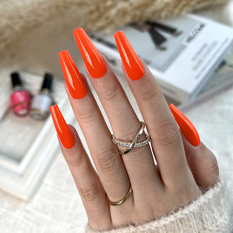 Born Pretty Pro UV/LED HEMA FREE gél lakk 15 ml - C050 - Neon Red