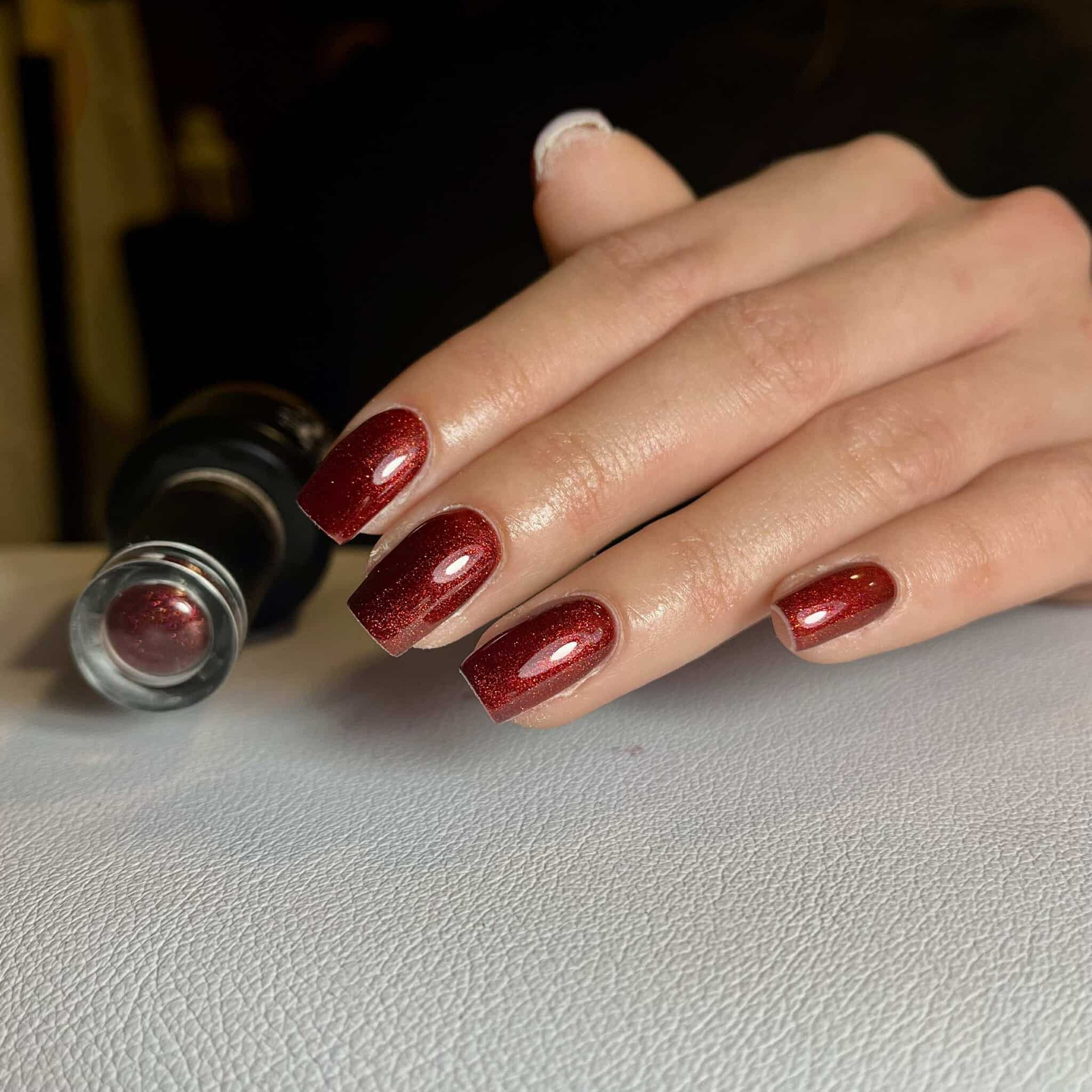 BORN PRETTY PRO UV/LED gél lakk 15 ml - T064 - Red Cat Magnetic Gel