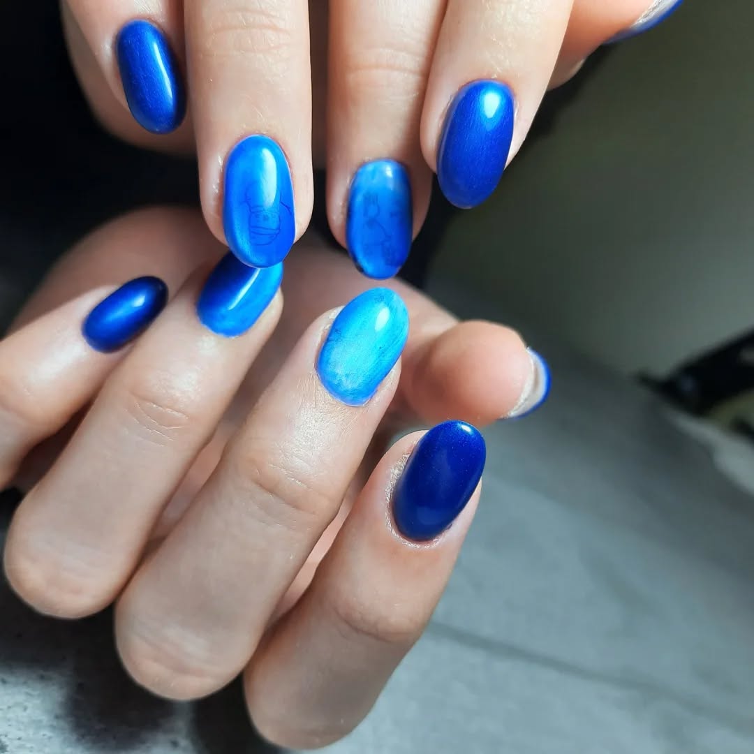 Born Pretty Pro UV/LED HEMA FREE gél lakk 15 ml - C131 - Jelly Klein Blue