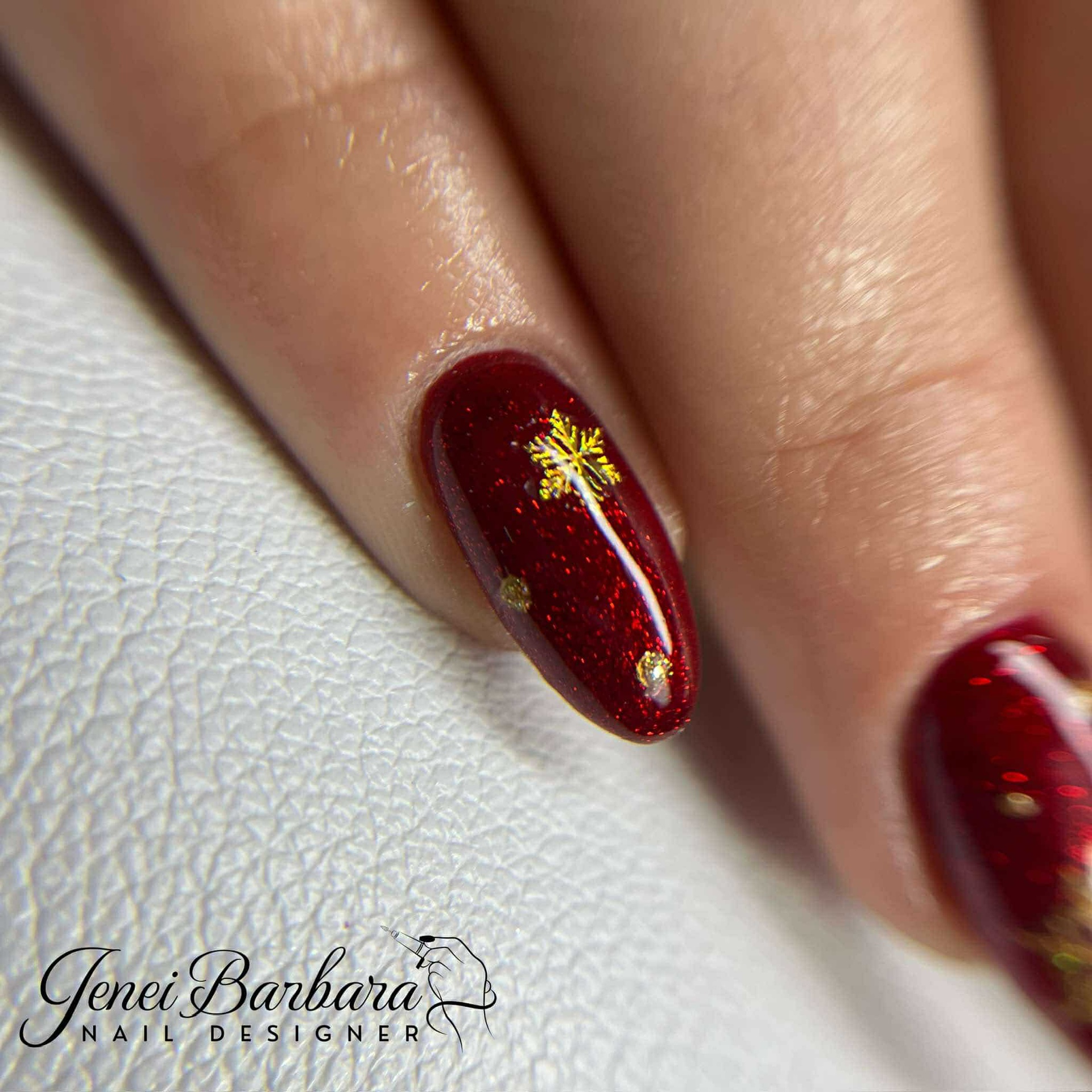 SEMILAC UV/LED Gél Lakk 7ml - 306 - Divine Red