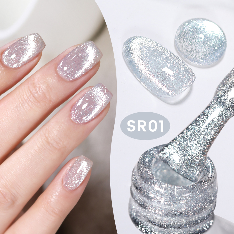 Born Pretty Cat Magnetic UV/LED gél lakk 10 ml - SR01