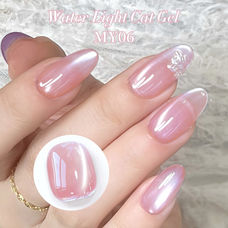 Born Pretty Cat Magnetic UV/LED gél lakk 10 ml - MY06 - First Love