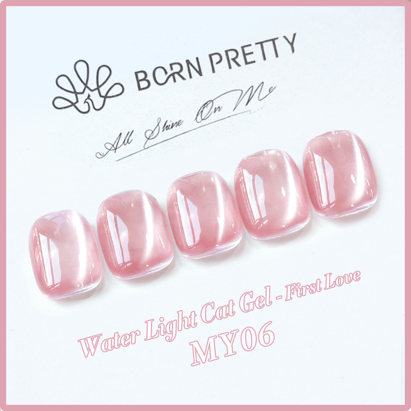 Born Pretty Cat Magnetic UV/LED gél lakk 10 ml - MY06 - First Love