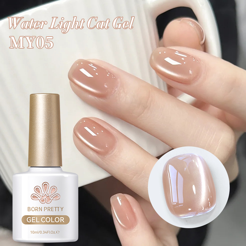 Born Pretty Cat Magnetic UV/LED gél lakk 10 ml - MY05 - First Love