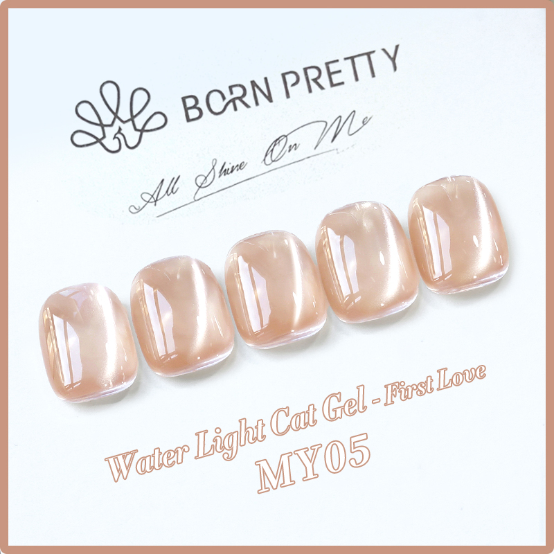 Born Pretty Cat Magnetic UV/LED gél lakk 10 ml - MY05 - First Love