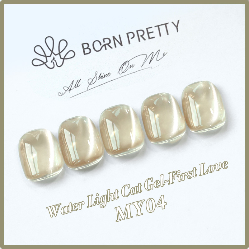Born Pretty Cat Magnetic UV/LED gél lakk 10 ml - MY04 - First Love