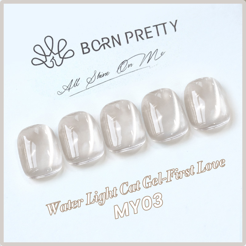 Born Pretty Cat Magnetic UV/LED gél lakk 10 ml - MY03 - First Love
