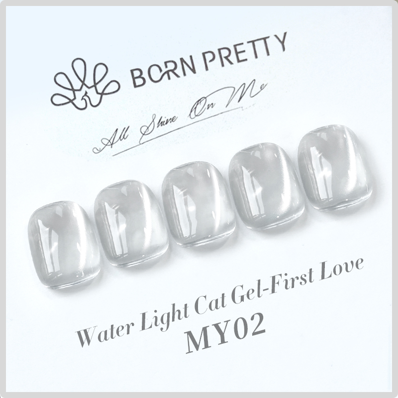Born Pretty Cat Magnetic UV/LED gél lakk 10 ml - MY02 - First Love