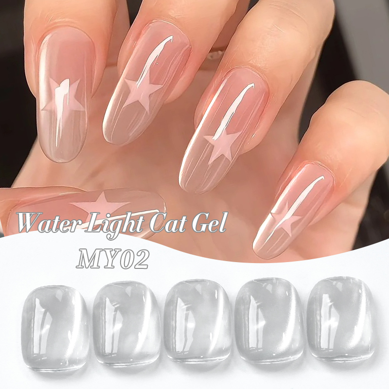 Born Pretty Cat Magnetic UV/LED gél lakk 10 ml - MY02 - First Love