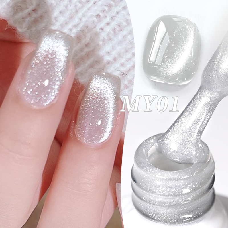 Born Pretty Cat Magnetic UV/LED gél lakk 10 ml - MY01 - First Love