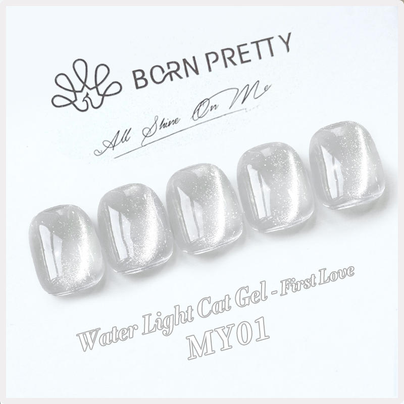 Born Pretty Cat Magnetic UV/LED gél lakk 10 ml - MY01 - First Love