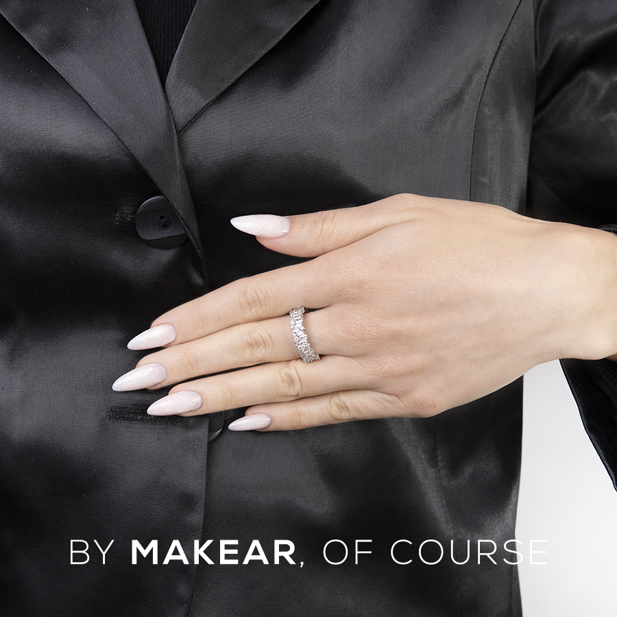 MAKEAR Challengel Builder Gel 15ml - No.HG12 Milky Pink Shimmer