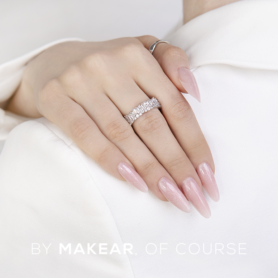 MAKEAR Challengel Builder Gel 15ml - No.HG13 Pink Shimmer