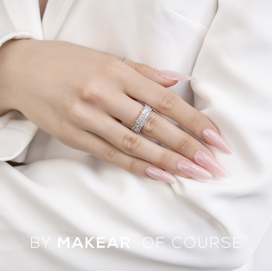 MAKEAR Challengel Builder Gel 15ml - No.HG13 Pink Shimmer