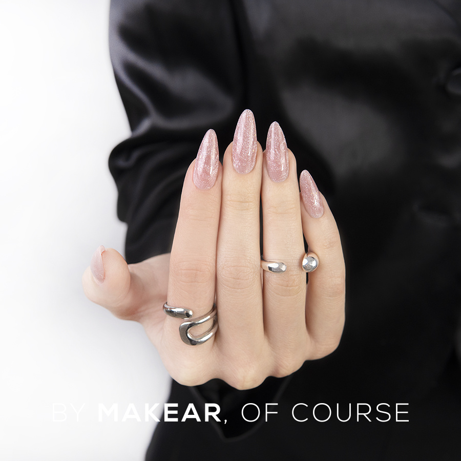 MAKEAR Challengel Builder Gel 15ml - No.HG14 Rose Shimmer