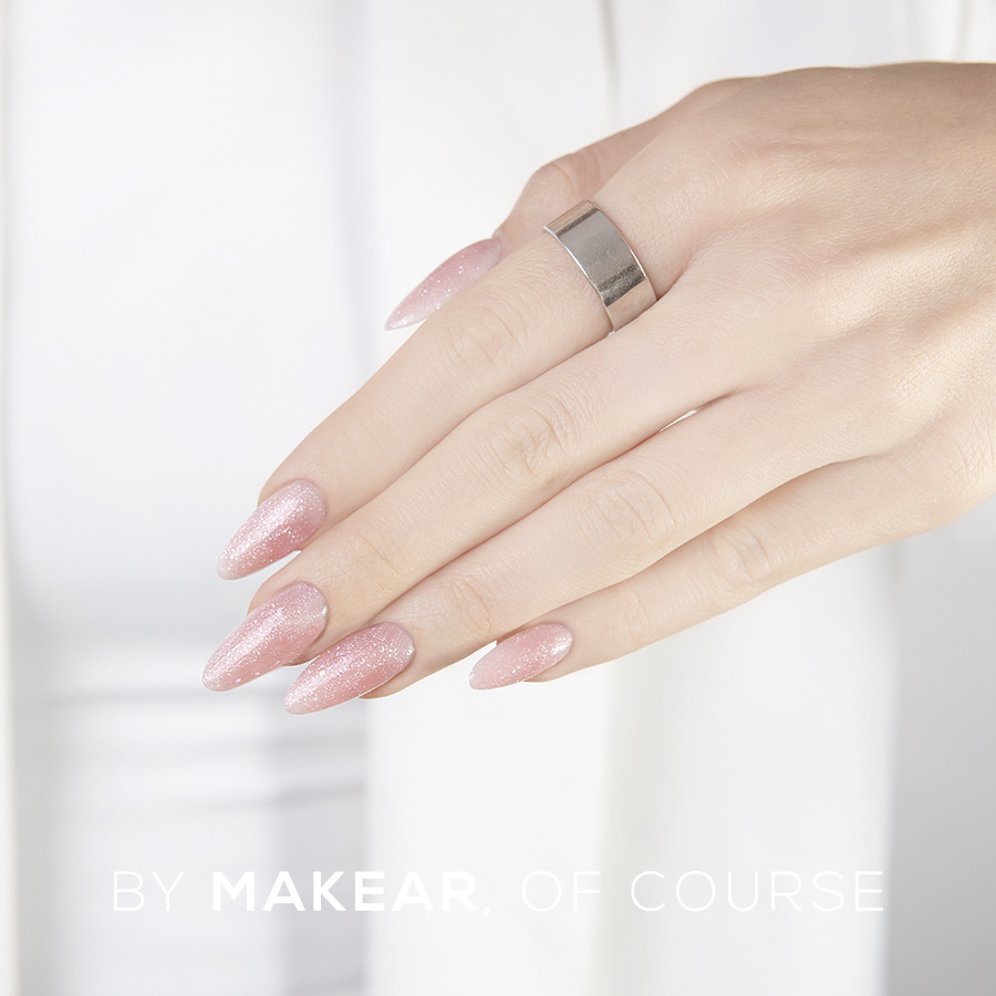 MAKEAR Challengel  Builder Gel 50ml - No.HG15 Dark Rose Shimmer