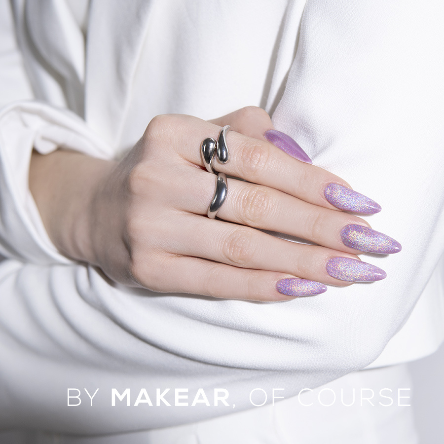 MAKEAR Holo Cat Eye Gel Polish 8ml - Cleangirl Collection - No.HC02