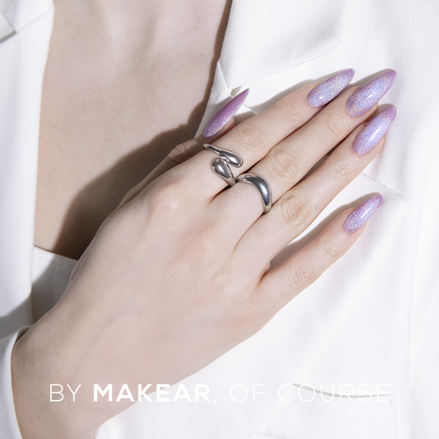 MAKEAR Holo Cat Eye Gel Polish 8ml - Cleangirl Collection - No.HC02