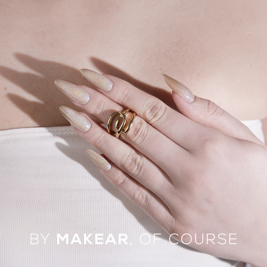 MAKEAR Holo Cat Eye Gel Polish 8ml - Cleangirl Collection - No.HC04