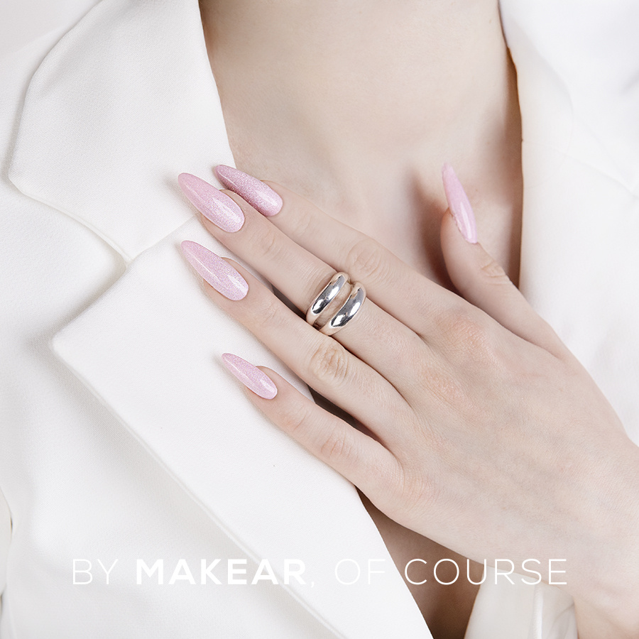 MAKEAR No Wipe Top 8 ml - Cat Eye Gold