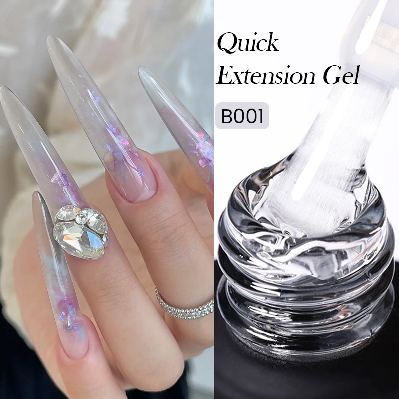 Born Pretty Pro HEMA FREE Quick Building Gel 15 ml - B001 - Clear