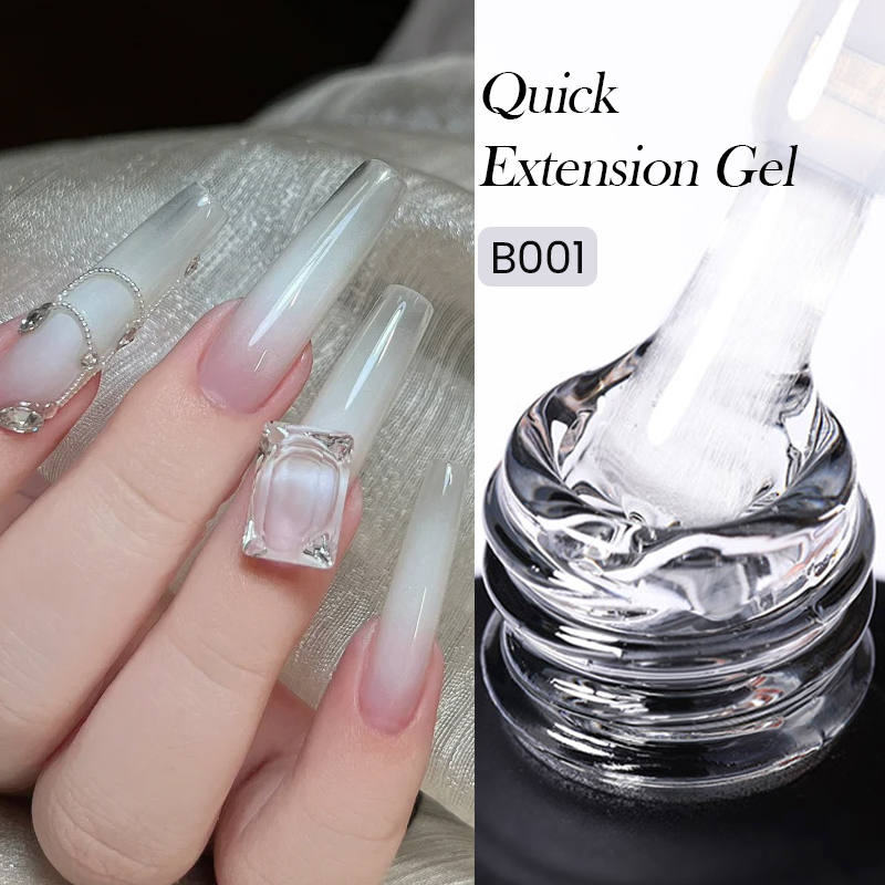 Born Pretty Pro HEMA FREE Quick Building Gel 15 ml - B001 - Clear